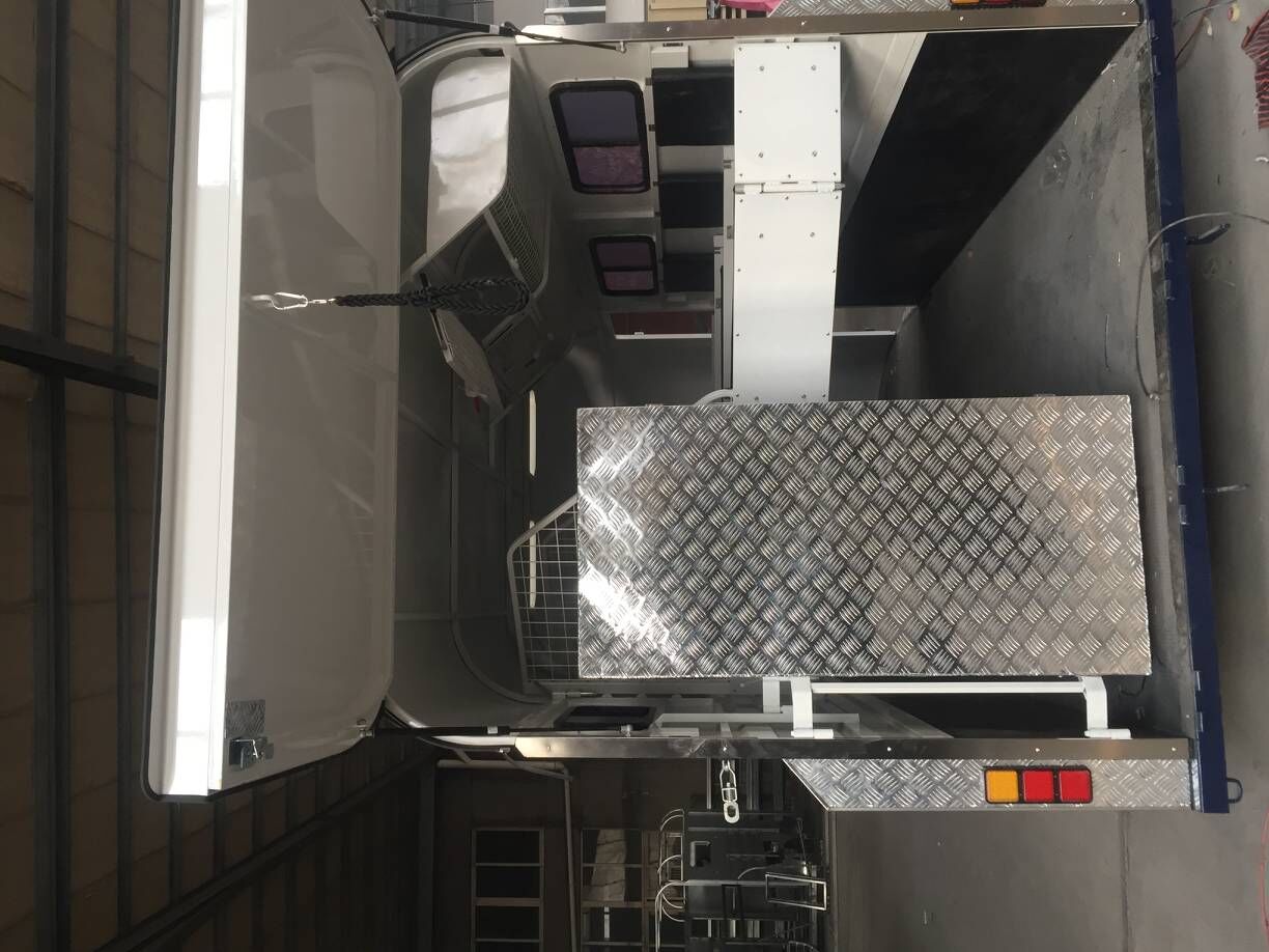 Winkellast-Pferdewagen für 3 Pferde