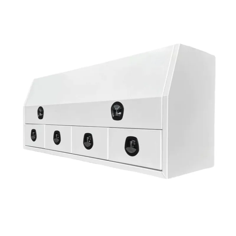 Werkzeugkasten mit seitlicher Öffnung aus Aluminium