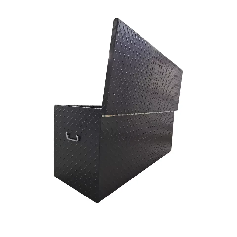 Von oben zu öffnende LKW-Werkzeugkästen mit Black-Power-Sprühfunktion