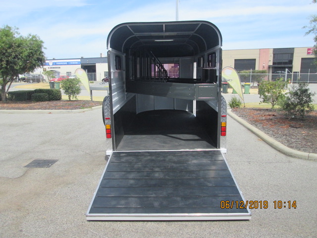 Winkellast-Pferdewagen für 2 Pferde