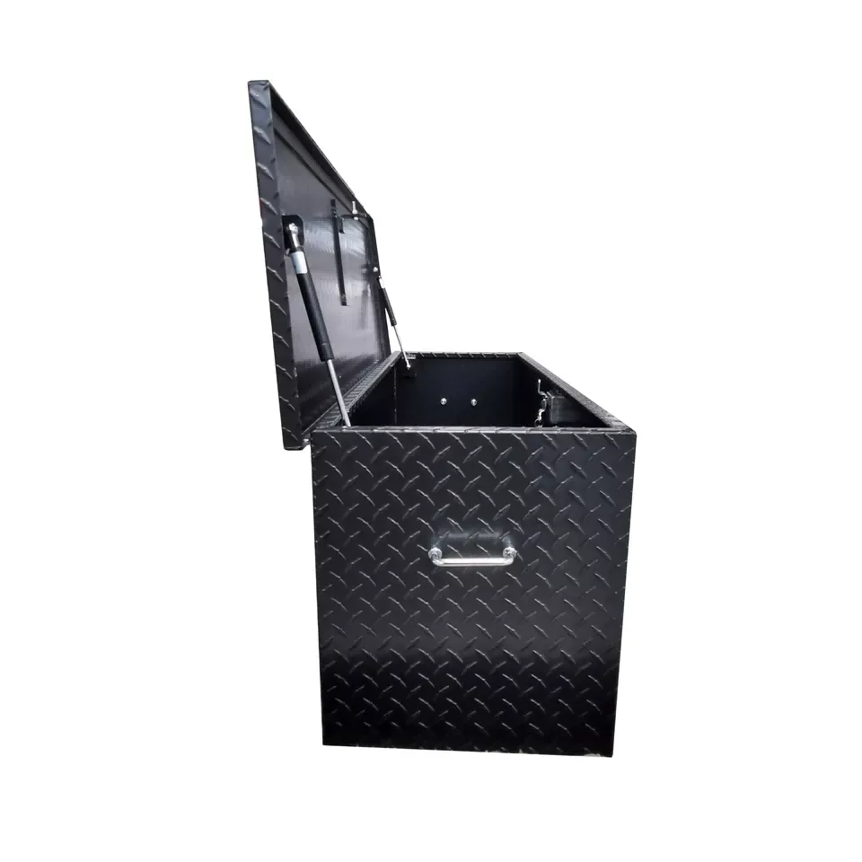 Von oben zu öffnende LKW-Werkzeugkästen mit Black-Power-Sprühfunktion