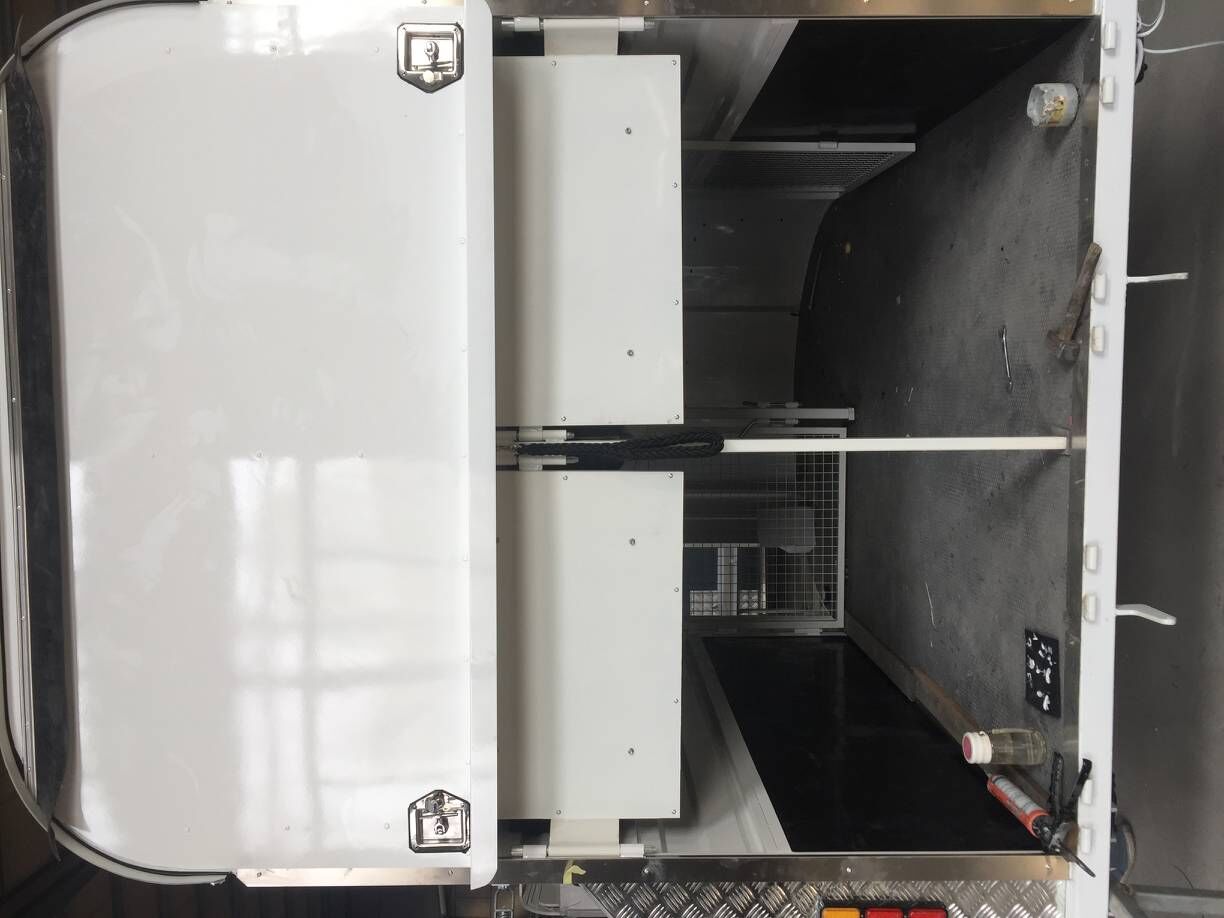 Winkellast-Pferdewagen für 3 Pferde