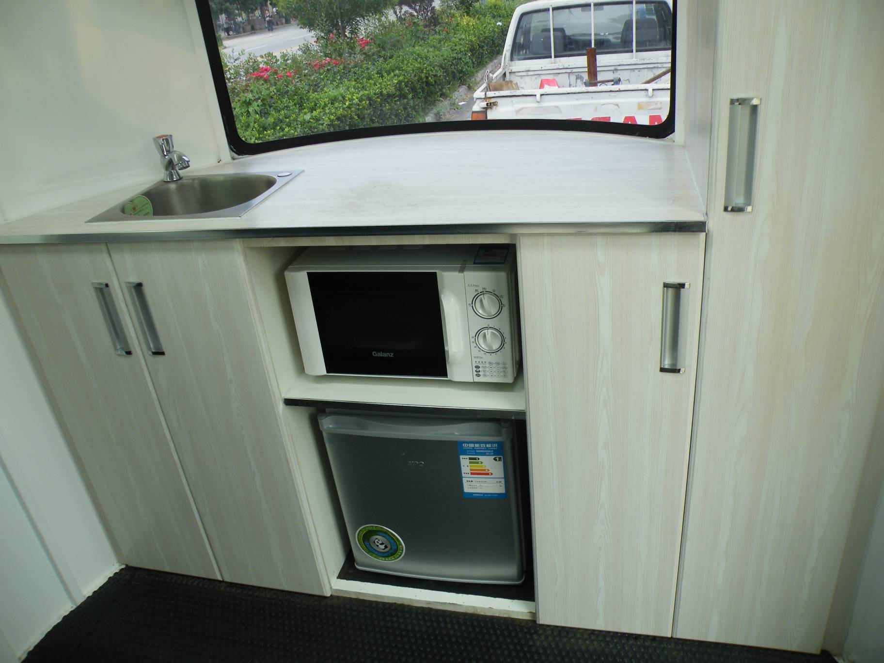 Verlängerter Winkellast-Pferdewagen für 2 Pferde