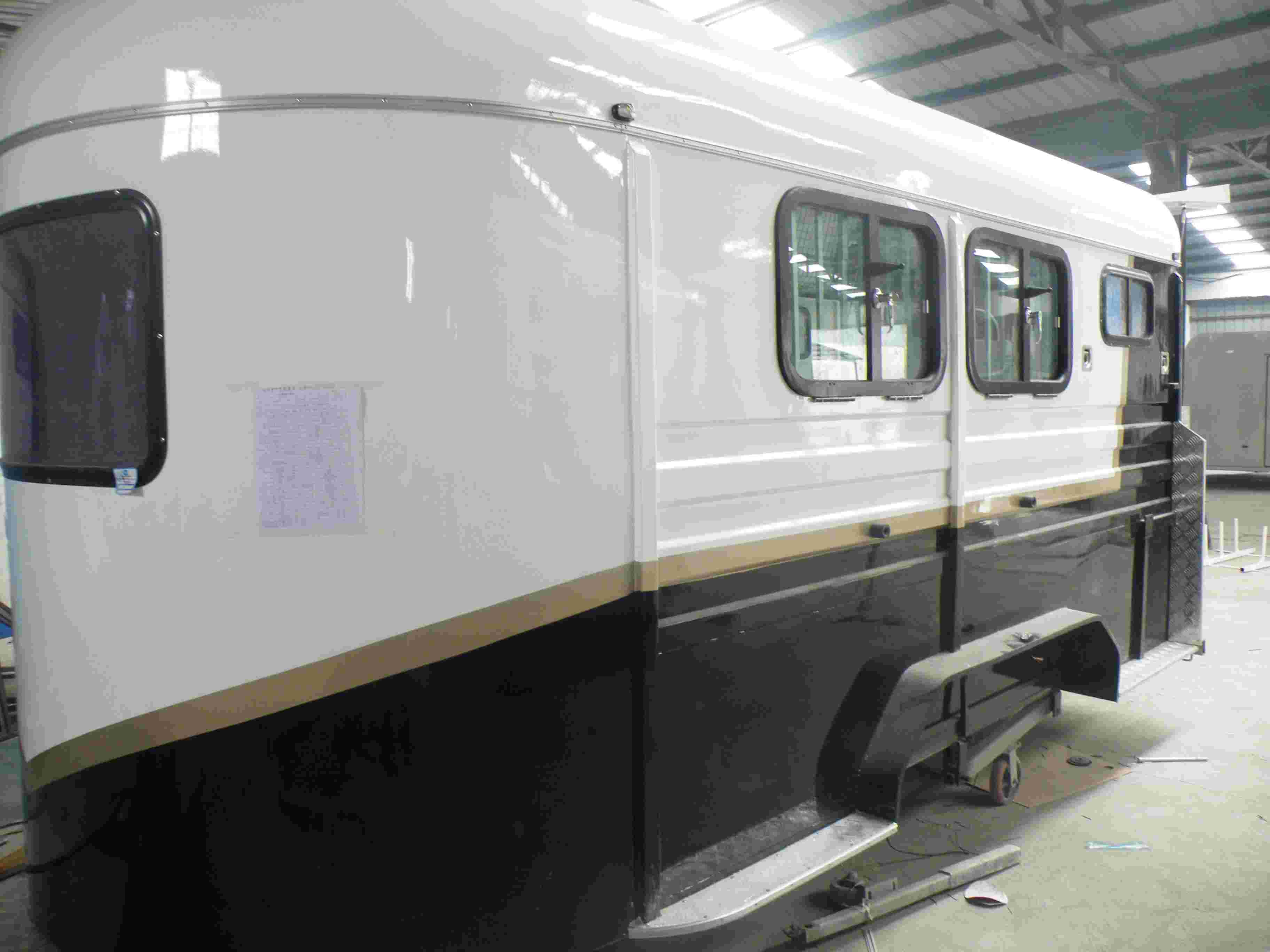 Winkellast-Pferdewagen für 2 Pferde