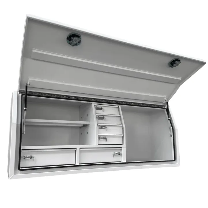 Seitlich öffnende Werkzeugkästen aus Aluminium für LKW und Anhänger